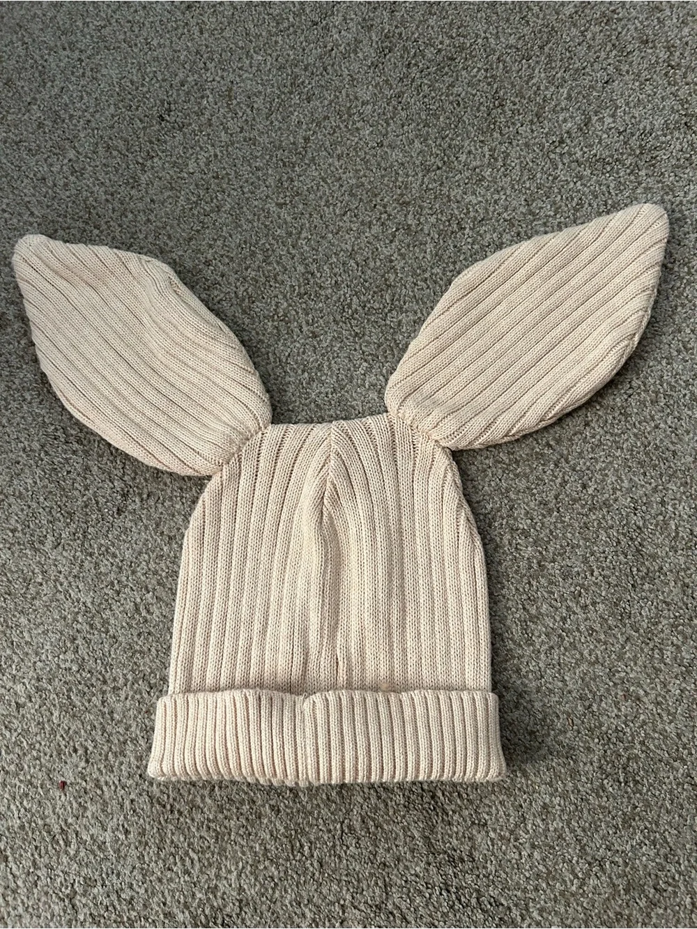 Miann & Co Toddler/Kids Beige Bunny Ear Hat